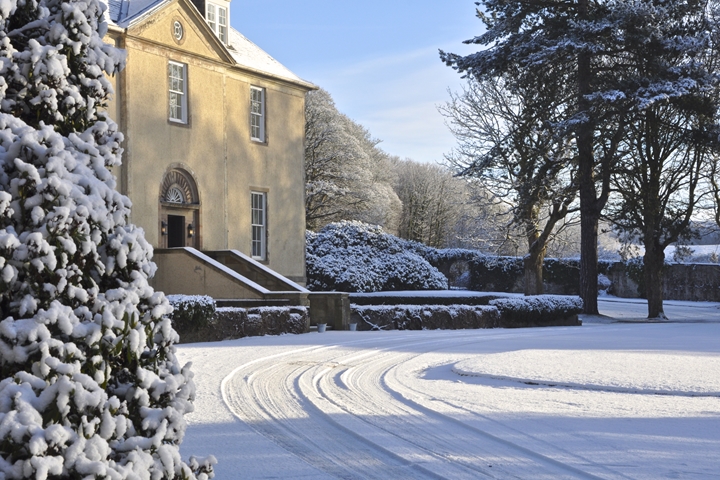 House in Snow