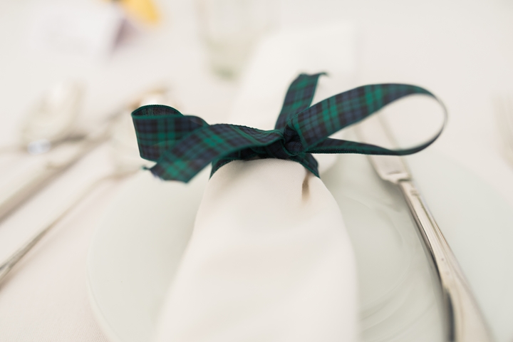 Table Setting Tartanribbon